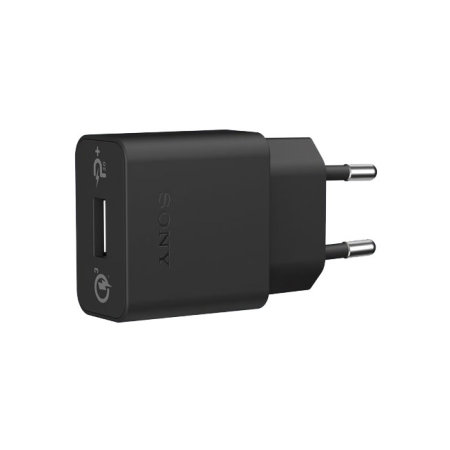 Official Sony Qualcomm 3.0 Quick EU Wall Charger & Cable UCH12 - Black