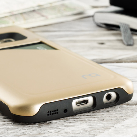 Matchnine Match4 Pocketcard Samsung Galaxy S7 Case - Champagne Gold