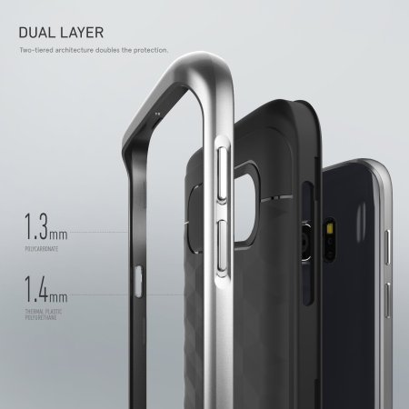Funda Samsung Galaxy S7 Caseology Parallax Series - Negra