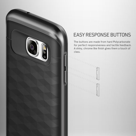 Caseology Parallax Series Samsung Galaxy S7 Case - Zwart