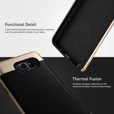 Caseology Envoy Series Samsung Galaxy Note 5 Case - Carbon Fibre Black