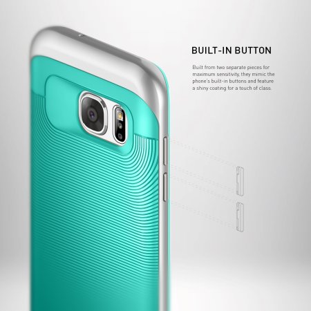 Caseology Wavelength Series Samsung Galaxy S7 Edge Case - Turquoise