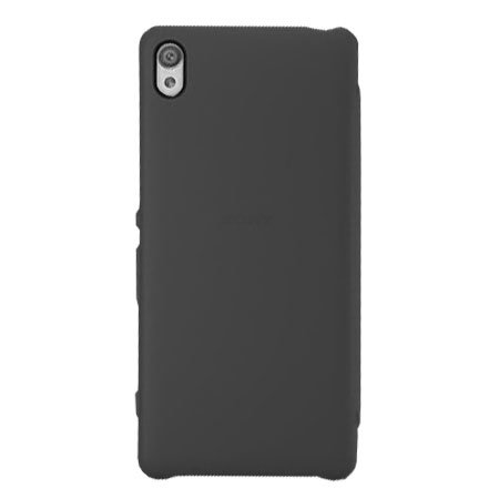 Official Sony Xperia XA Style Cover Flip Case - Graphite Black