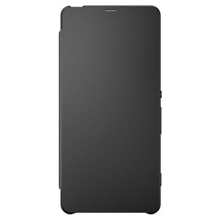 Xperia Style Cover Flip Case - Graphite Black