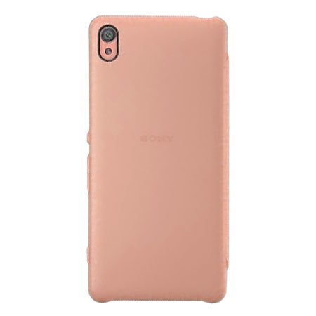 invoer Extractie onwetendheid Official Sony Xperia XA Style Cover Flip Case - Rose Gold