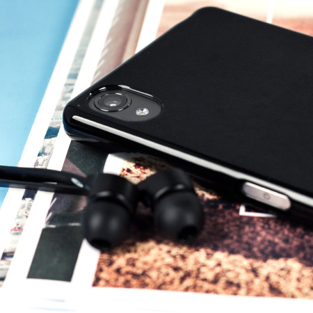 Olixar FlexiShield Sony Xperia X Gel Case - Solid Black