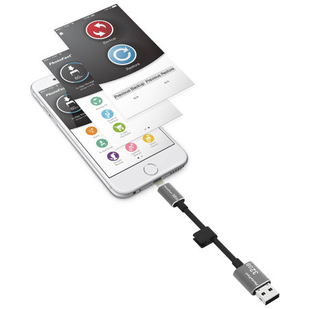 Cable y memoria para dispositivos Lightning PhotoFast USB 3.0 - 32 GB