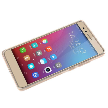 Nillkin Natural Huawei GR5 Gel Case - Clear Gold