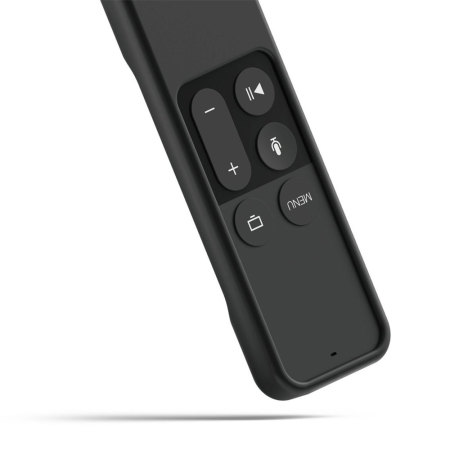 Elago R1 Intelli Apple TV Siri Remote Case with Strap - Black