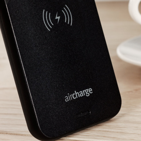 aircharge MFi Qi iPhone 5S / 5 Wireless Charging Case Hülle in Schwarz