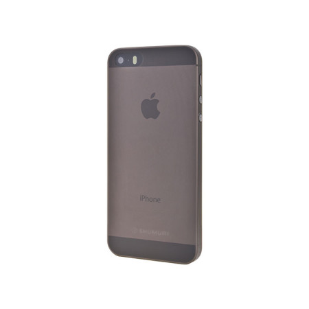 Shumuri Slim iPhone SE Case - Smoke Grey