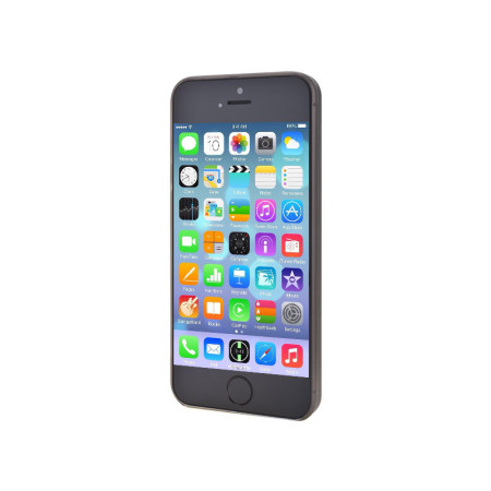 Shumuri Slim iPhone SE Case - Smoke Grey