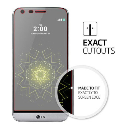 Spigen Crystal LG G5 Displayschutzfolie 3er Set