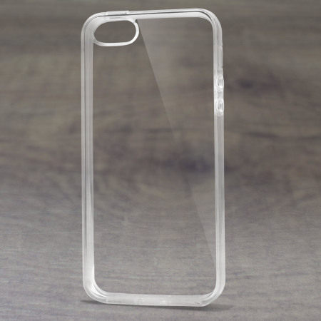 Olixar FlexiShield iPhone SE Gel Case - 100% Clear