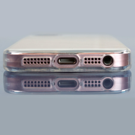 Olixar FlexiShield iPhone SE Gel Case - 100% Clear