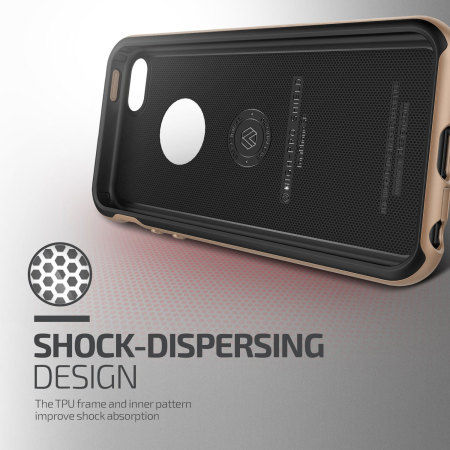 VRS Design High Pro Shield iPhone SE Case - Champagne Gold