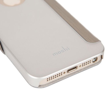 Moshi SenseCover for iPhone SE - Brushed Titanium