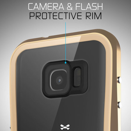 Ghostek Atomic 2.0 Samsung Galaxy S7 Waterproof Tough Case - Goud