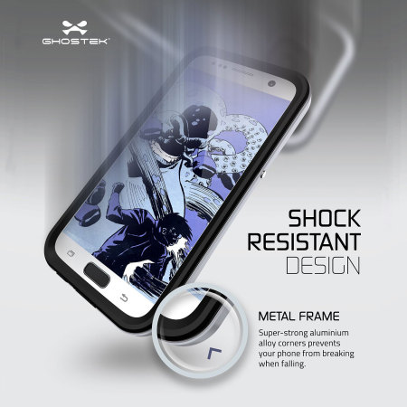 Ghostek Atomic 2.0 Samsung Galaxy S7 Vanntett Etui - Sølv