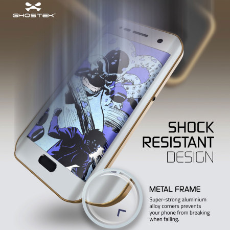 Funda Samsung Galaxy S7 Edge Ghostek Atomic 2.0 Waterproof - Oro