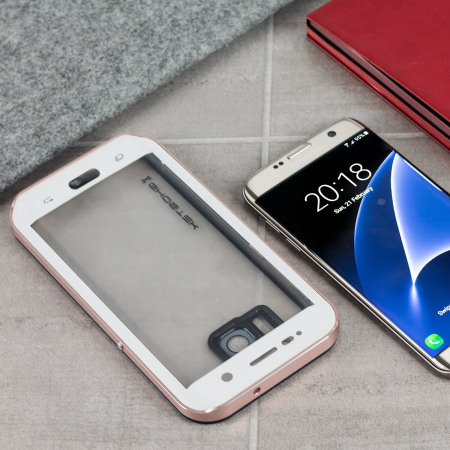 Funda Samsung Galaxy S7 Edge Ghostek Atomic 2.0 Waterproof - Rosa