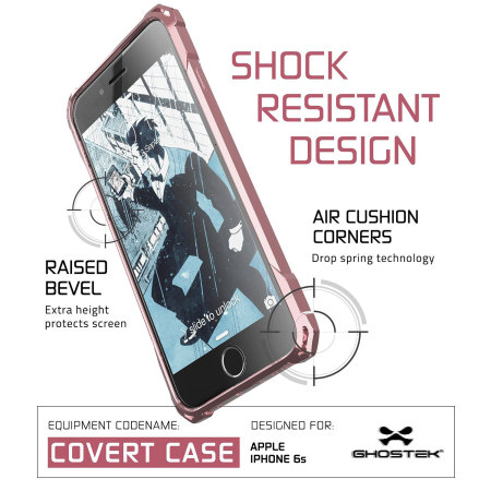 Funda iPhone 6S / 6 Ghostek Covert - Oro Rosa