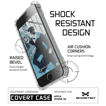 Ghostek Covert iPhone SE Protective Case - Clear