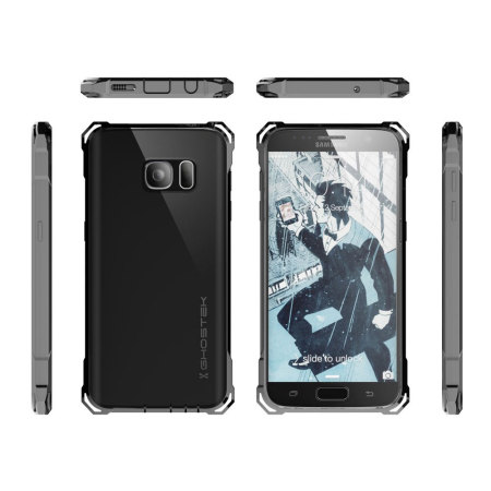 Ghostek Covert Samsung Galaxy S7 Bumper Case - Clear / Black