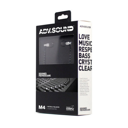ADVANCED SOUND M4 In-Ear Earphones with In-line Remote / Mic