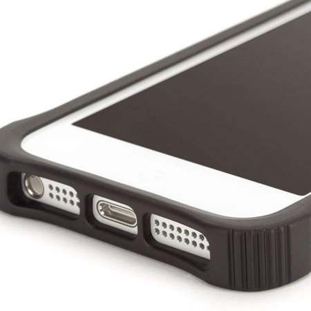 Griffin Survivor Core Case For iPhone SE - Black / Clear