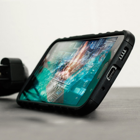 ArmourDillo HTC 10 suojakotelo - Musta