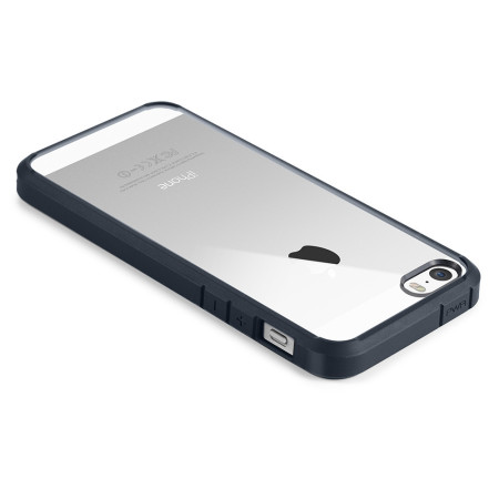 Spigen Ultra Hybrid Case voor iPhone SE - Grijs