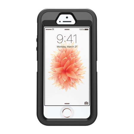 OtterBox Defender Series iPhone SE Case Hülle in Schwarz