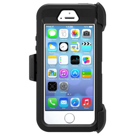 OtterBox Defender Series iPhone SE Case - Black