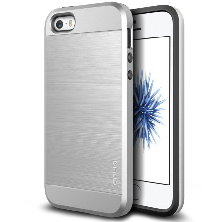 Obliq Slim Meta iPhone SE Case - Silver