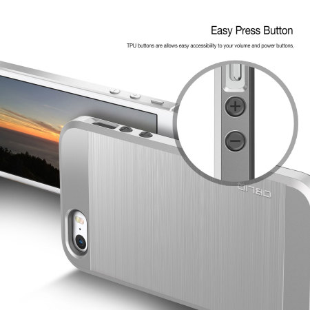 Obliq Slim Meta iPhone SE Case Hülle in Silber