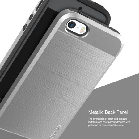 Obliq Slim Meta iPhone SE Deksel - Sølv