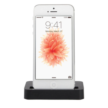 iPhone SE Lightning Charge and Sync Dock - Black