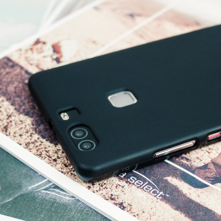 Olixar FlexiShield Huawei P9 Plus Gel Case - Solid Black