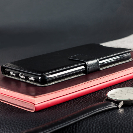 Olixar Huawei P9 Lite Wallet Case Tasche in Schwarz