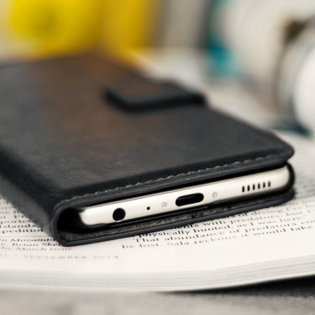 Olixar Wallet Huawei P9 Tasche in Schwarz