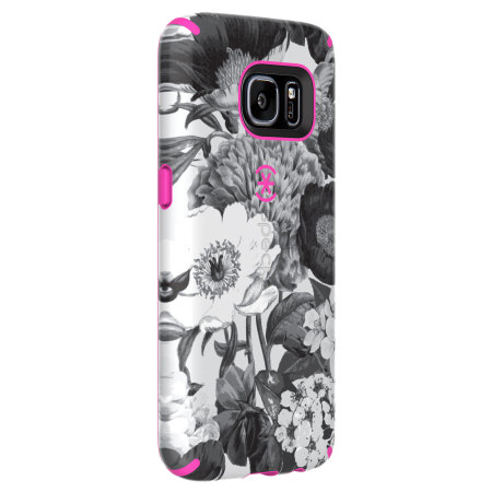 Speck CandyShell Inked Samsung Galaxy S7 Skal - Floral / Rosa