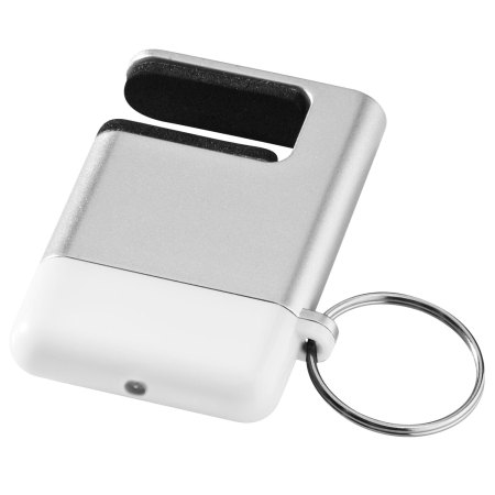Bullet Phone Stand and Microfibre Cleaner Key Ring