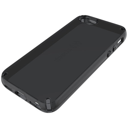 Coque iPhone SE Speck CandyShell - Transparent / Noir Onyx