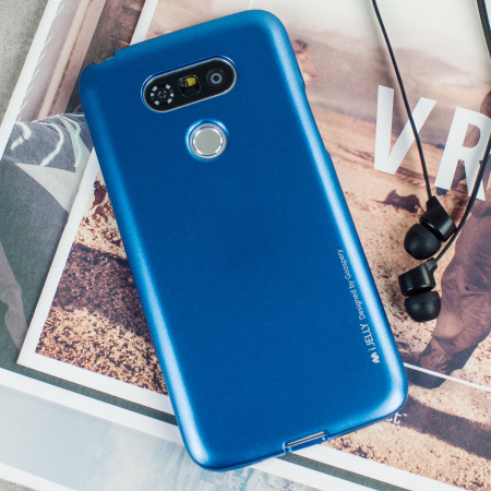 Mercury iJelly LG G5 Gel Case - Metallic Blauw
