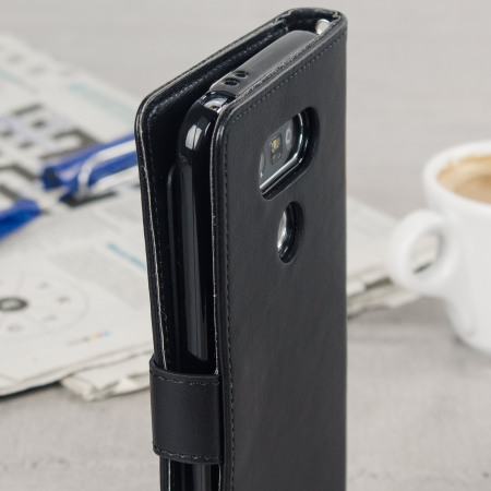 Mercury Rich Diary LG G5 Premium Wallet Case - Black