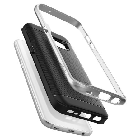 Spigen Neo Hybrid Samsung Galaxy S7 Skal - Satin Silver