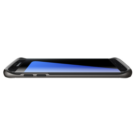 Coque Samsung Galaxy S7 Edge Spigen Neo Hybrid – Gris Gunmetal