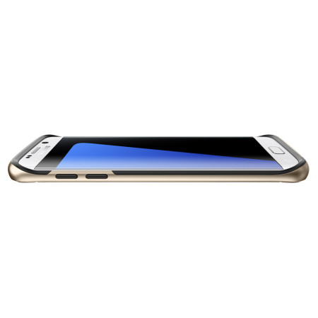 Spigen Neo Hybrid Samsung Galaxy S7 Edge Case - Champagne Gold