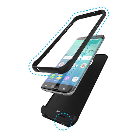 Incipio offGRID Samsung Galaxy S7 Edge Battery Case - Black